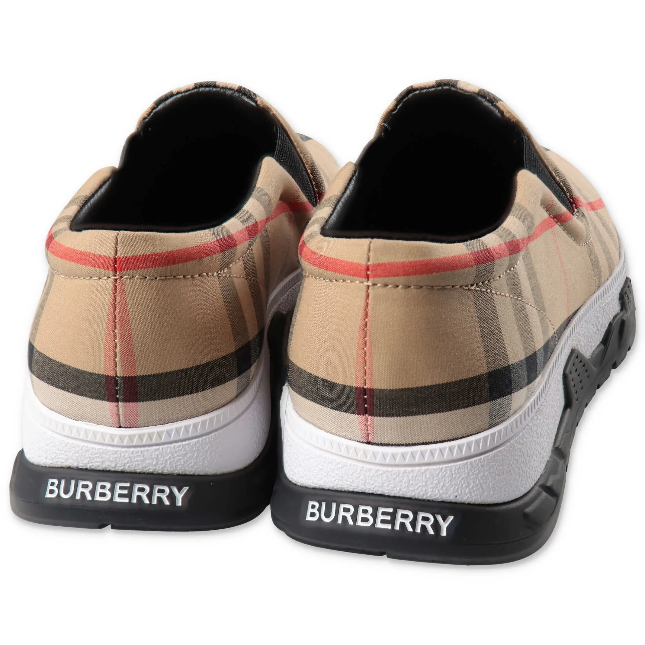 Burberry Kids Vintage Check Sneakers