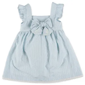 Chlo Kids Bow Detail Ruffled Dress