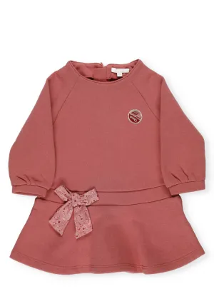 Chlo Kids Bow Detail Sweatshirt Dress