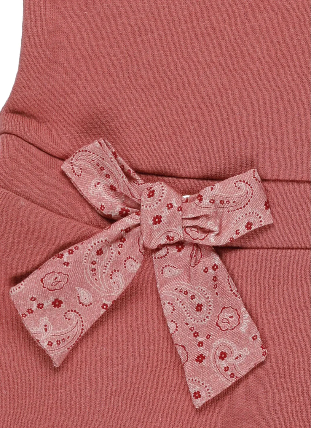 Chlo Kids Bow Detail Sweatshirt Dress
