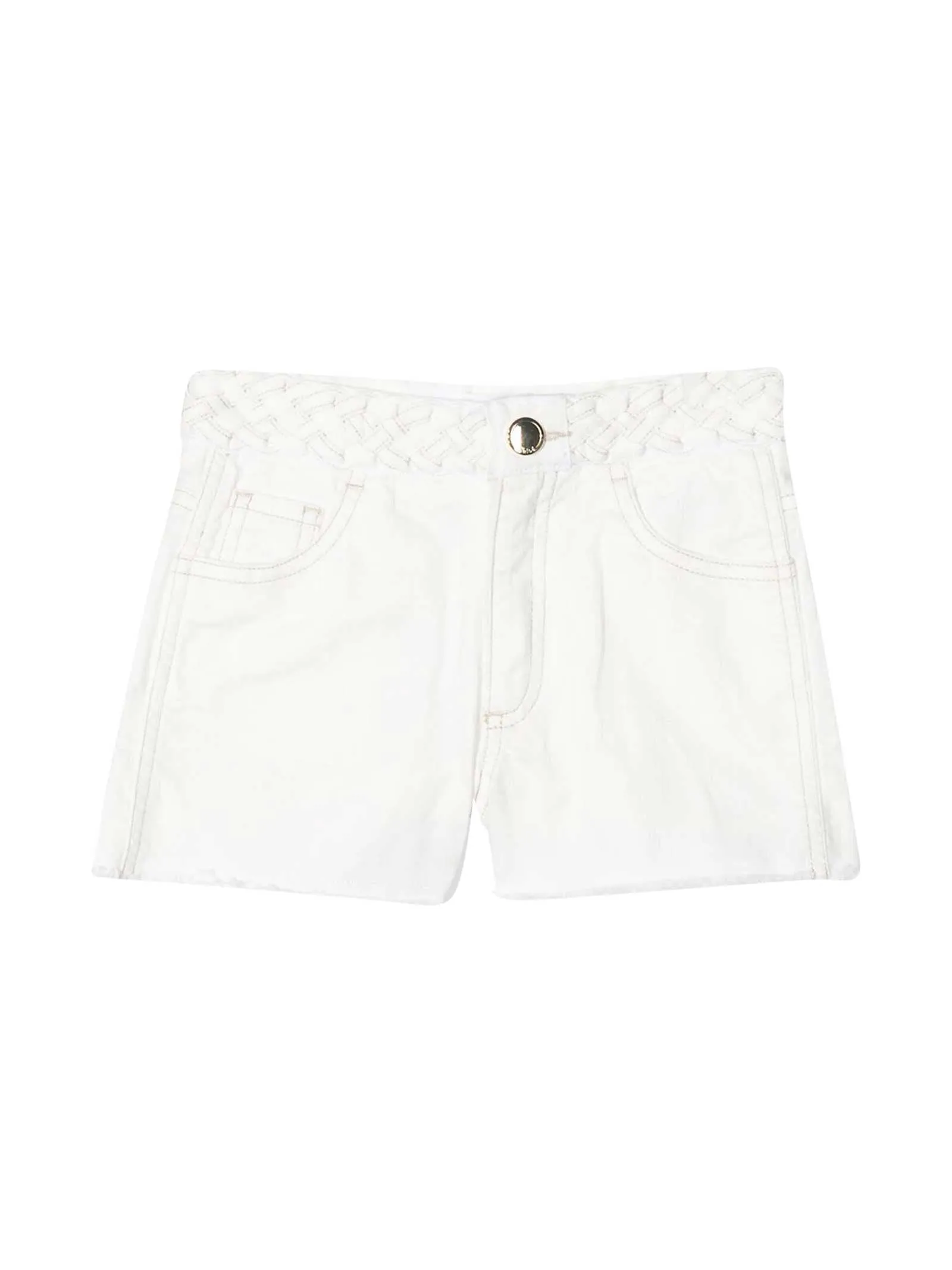 Chlo Kids Braided Waist Shorts