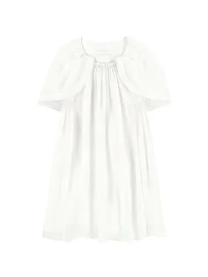 Chlo Kids Gathered Detail Dress