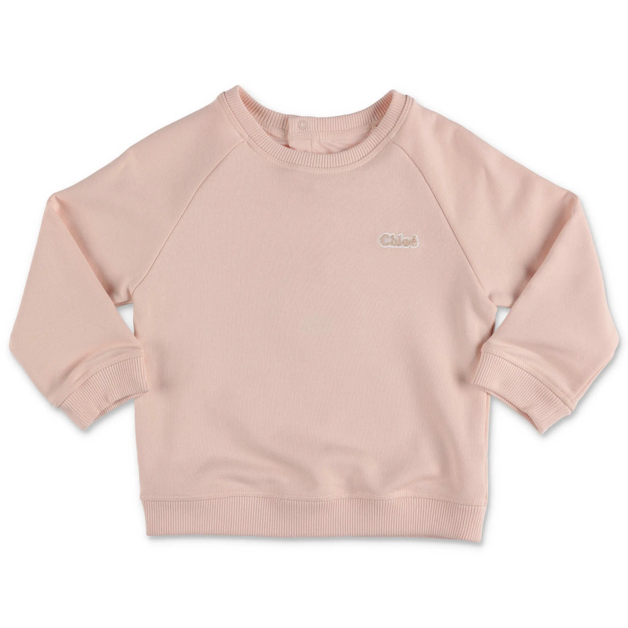 Chlo Kids Logo Embroidered Sweatshirt