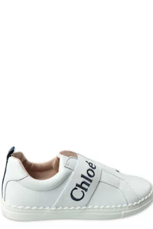 Chlo Kids Logo Printed Sneakers