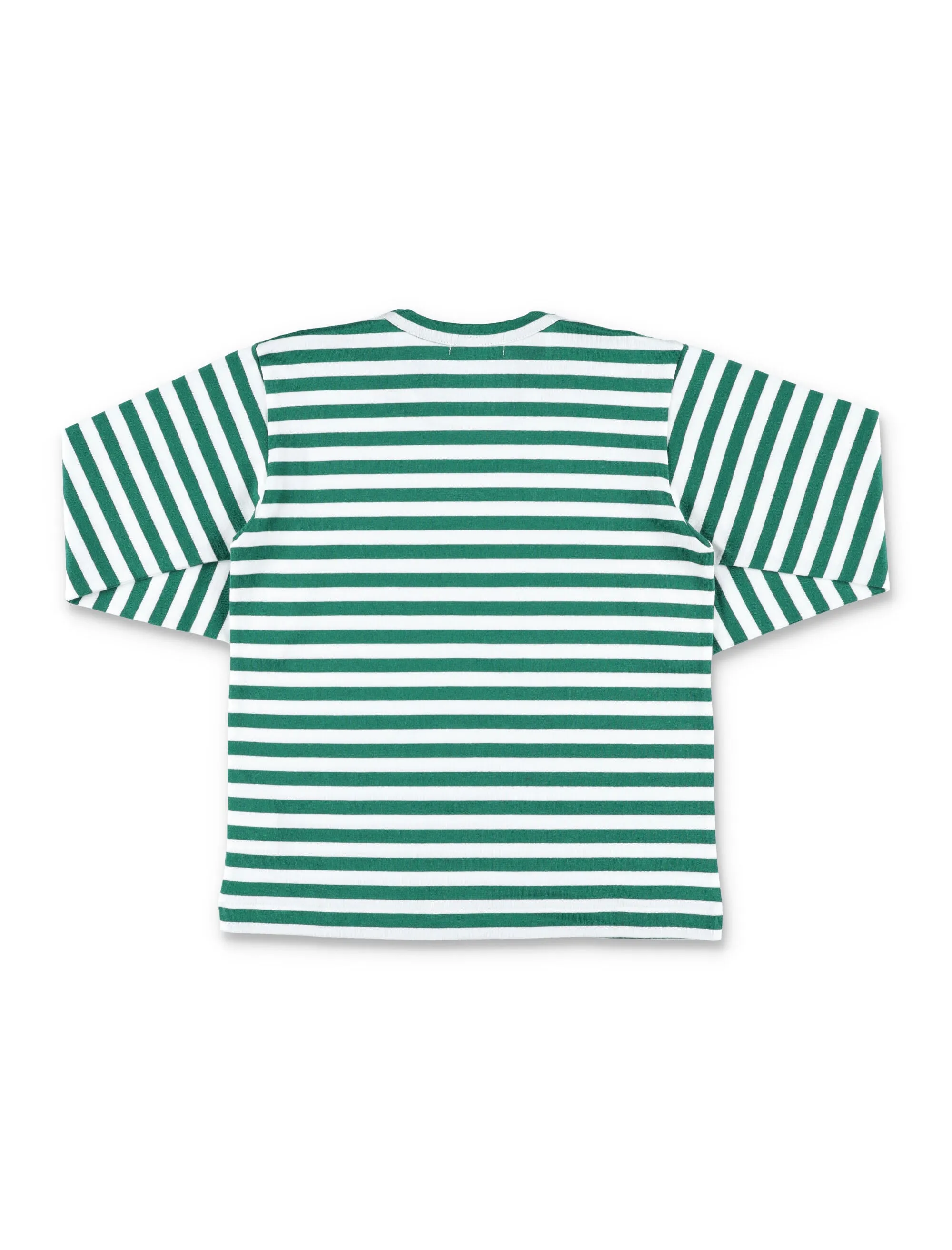 Comme des Garons Play Kids Striped Long-Sleeved T-Shirt
