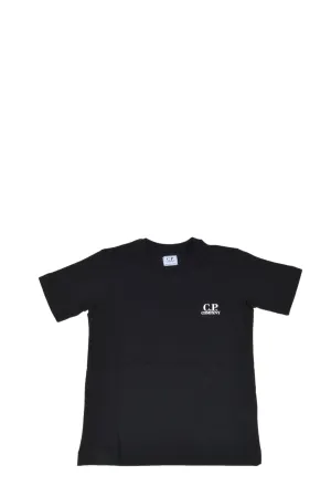 C.P. Company Kids Logo Print Crewneck T-Shirt