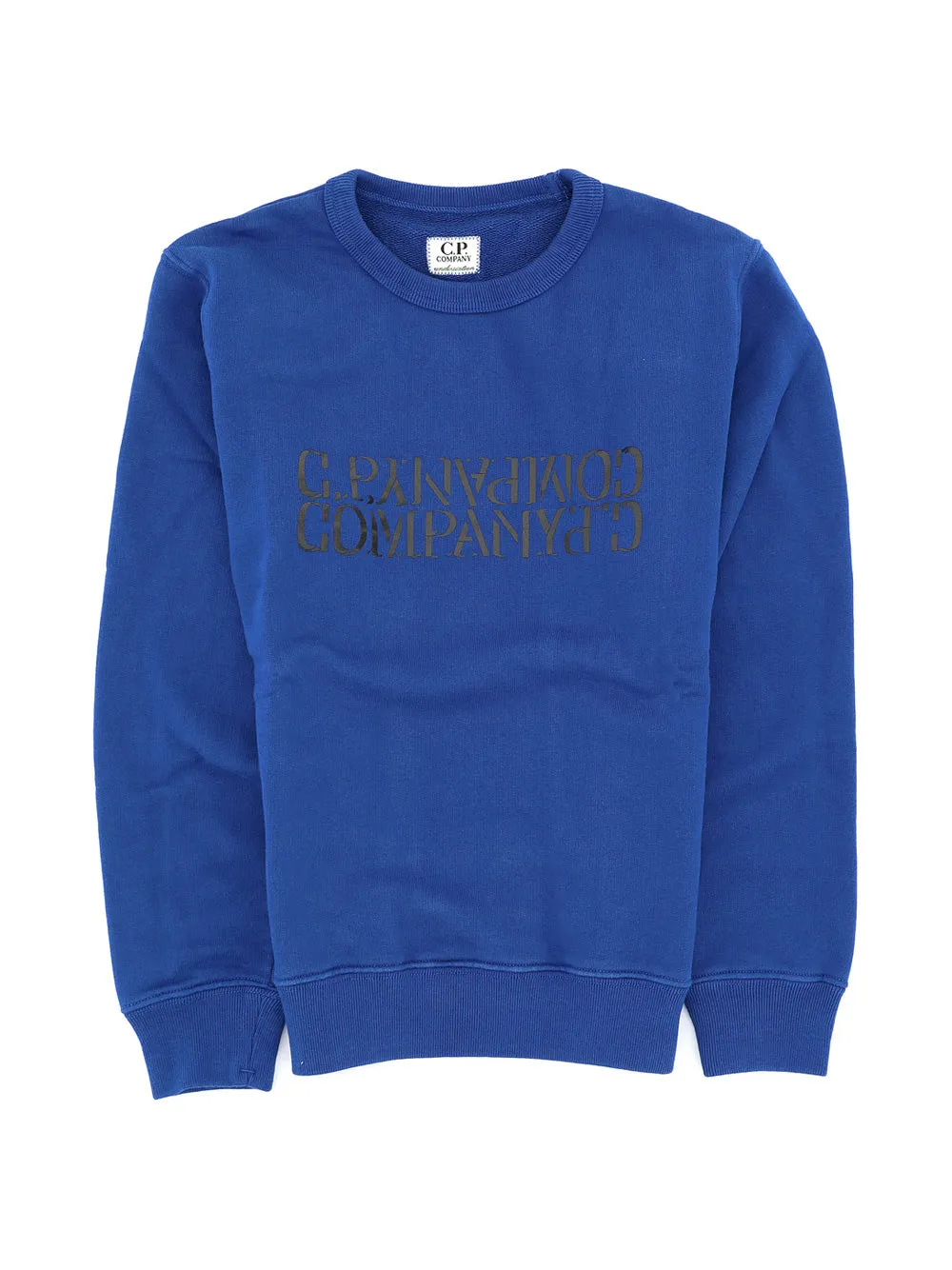 C.P. Company Kids Logo Printed Crewneck Sweatshirt