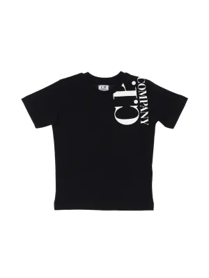 C.P. Company Kids Logo Printed Crewneck T-Shirt