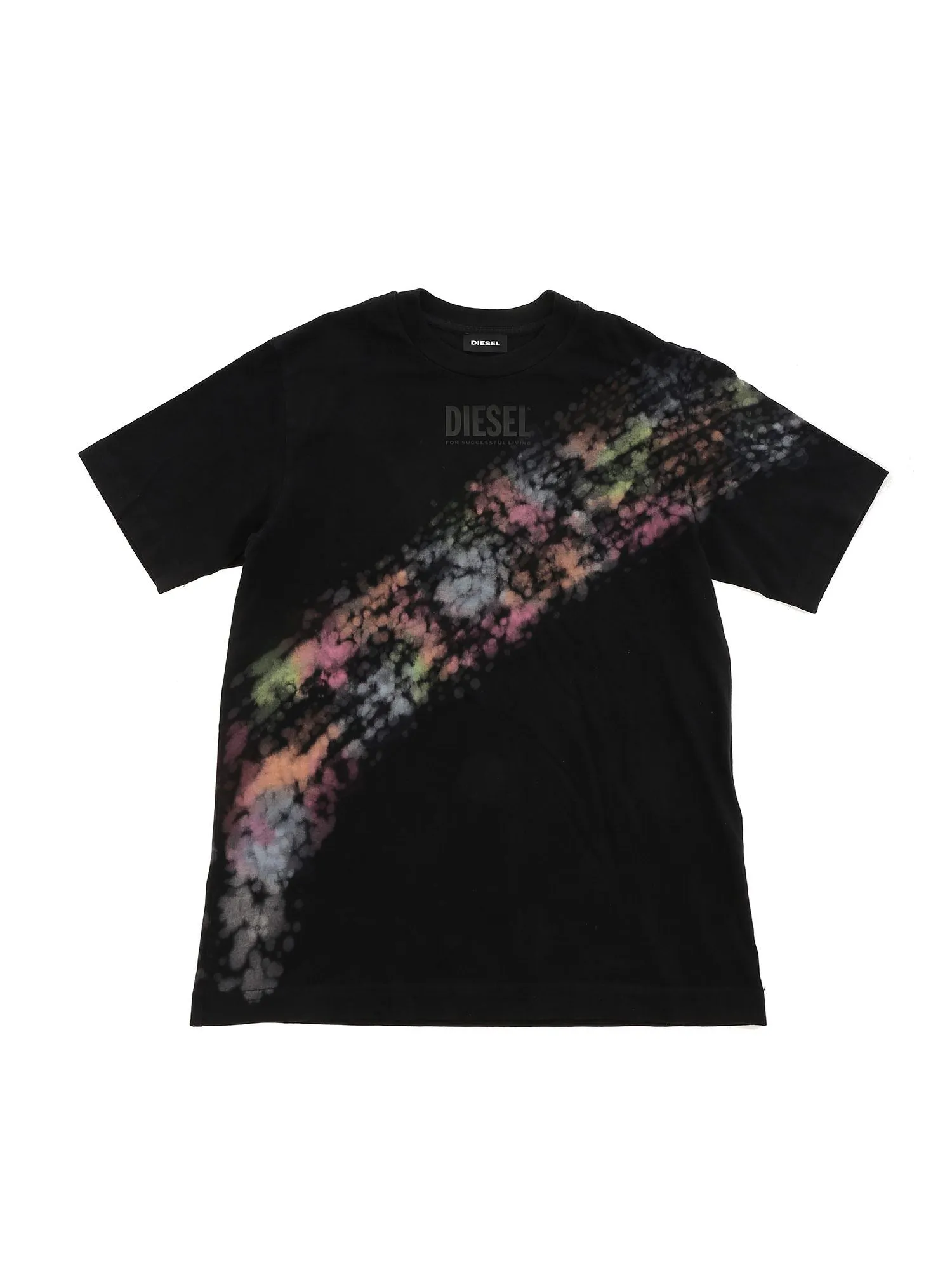 Diesel Kids Abstract Printed T-Shirt