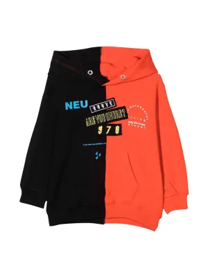 Diesel Kids Colour-Block Hoodie