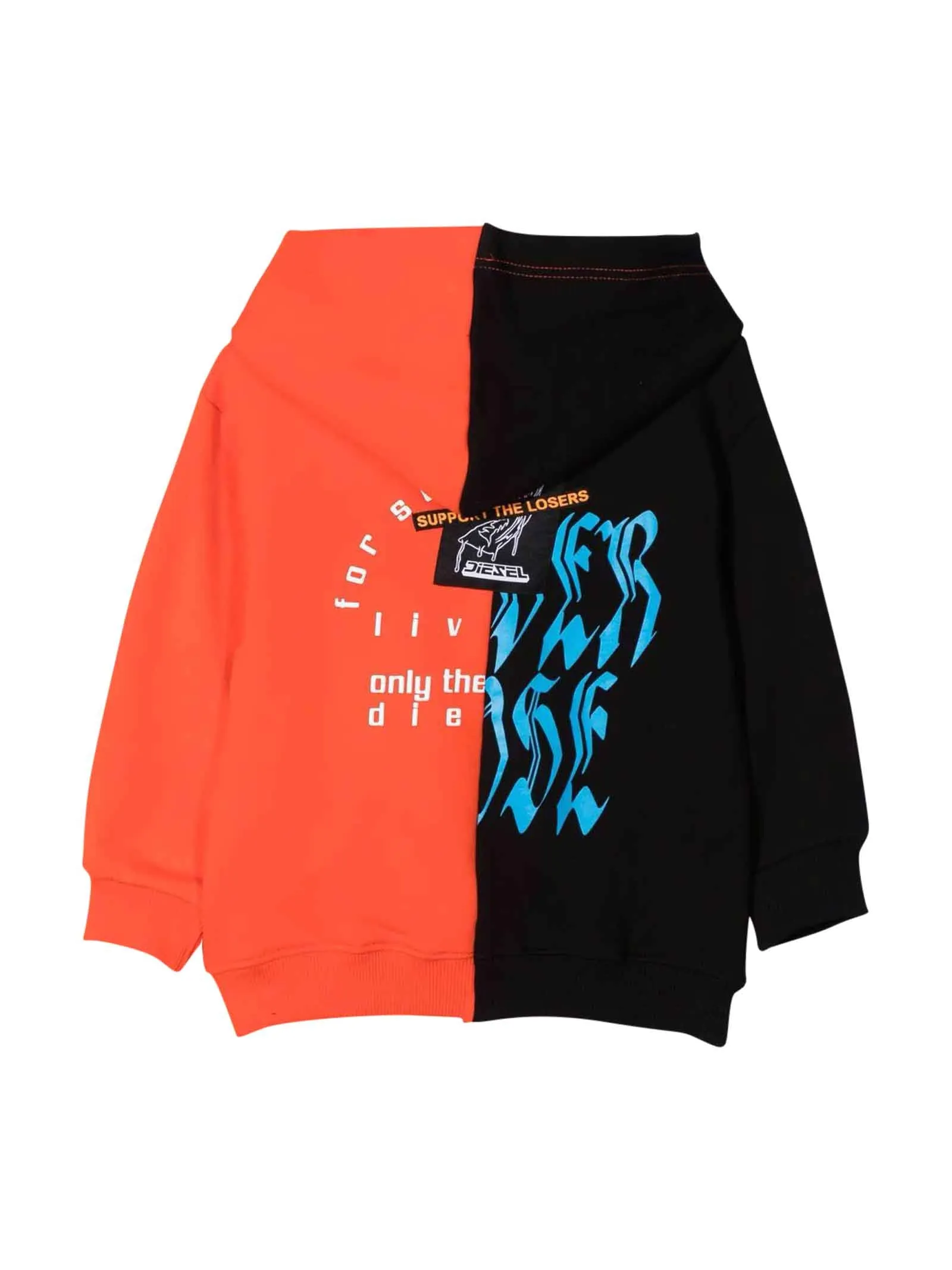 Diesel Kids Colour-Block Hoodie