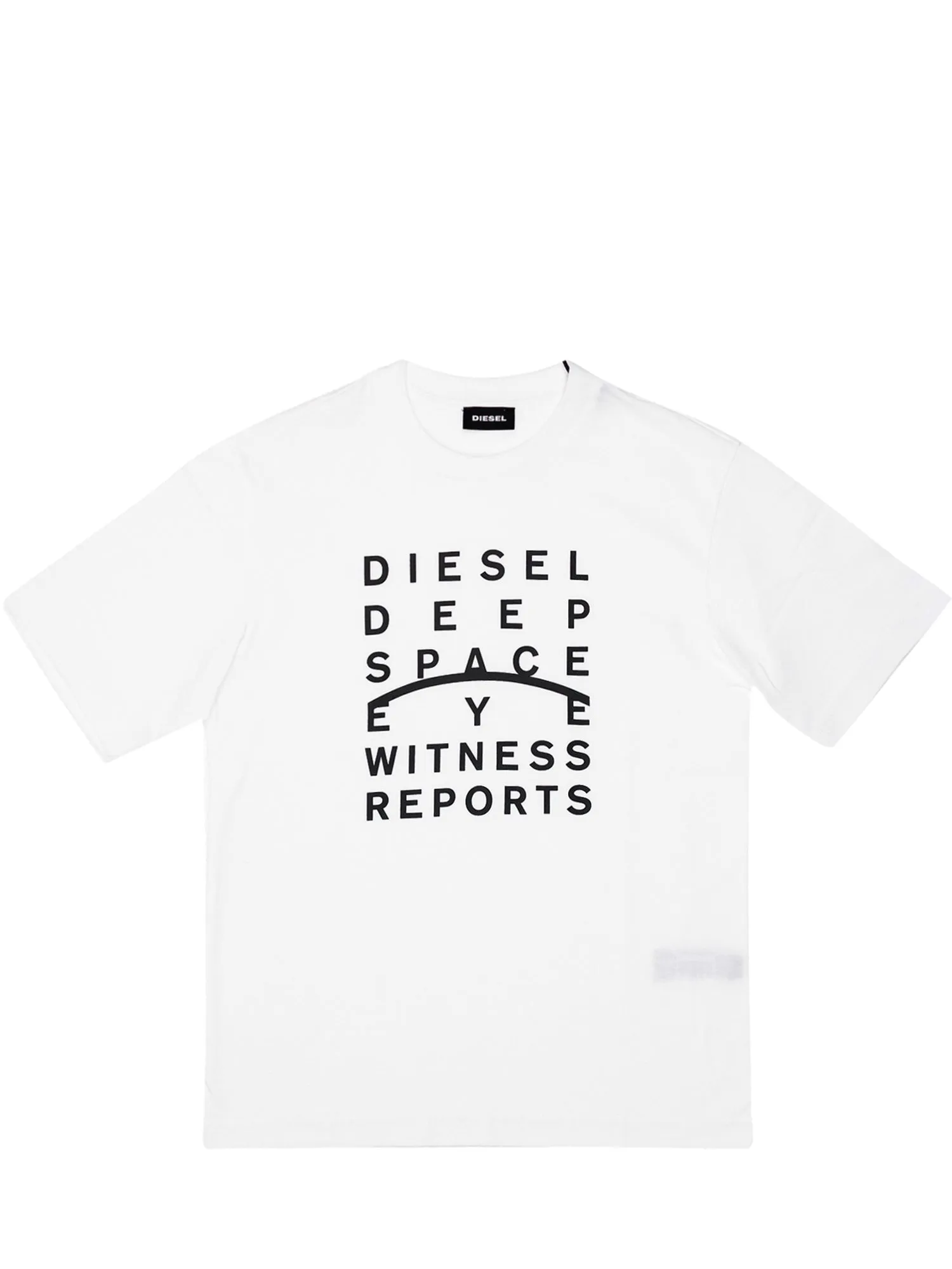 Diesel Kids Eye Witness Crewneck T-Shirt