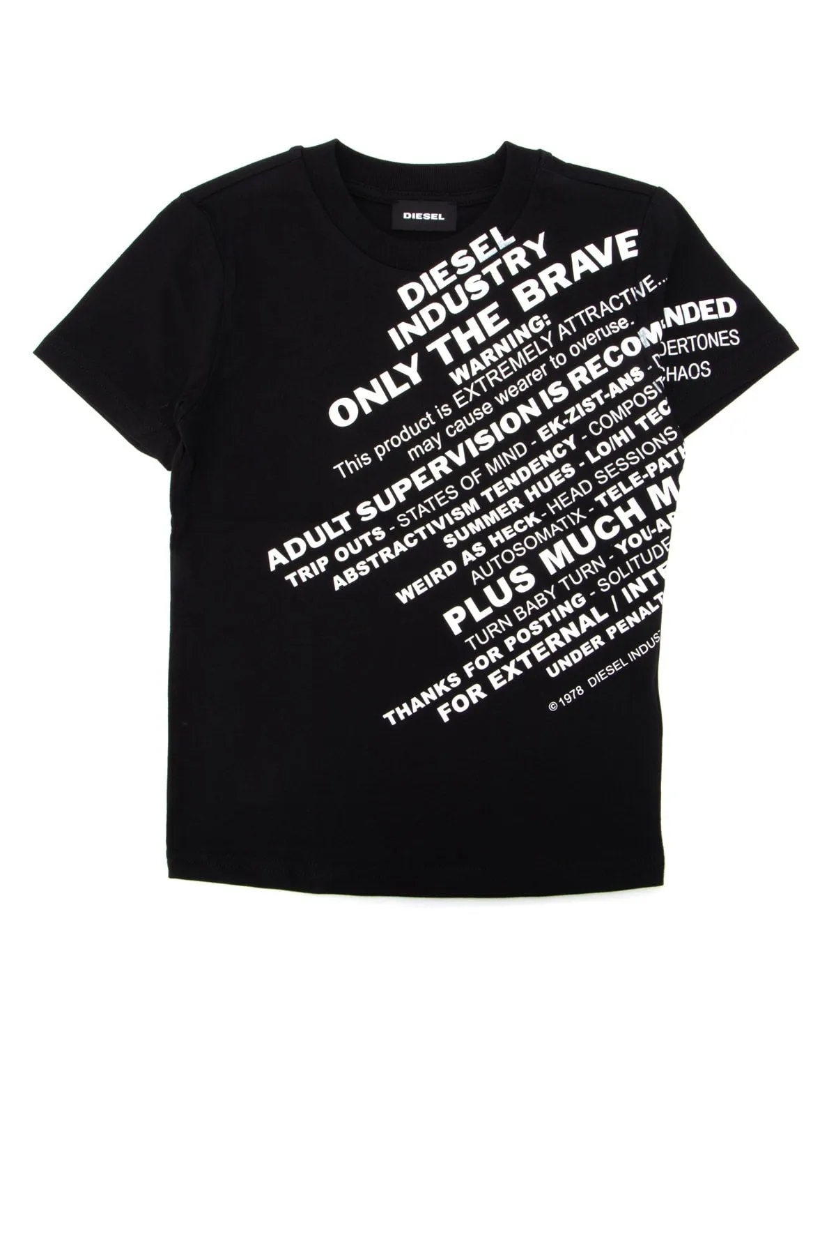 Diesel Kids Graphic Print T-Shirt