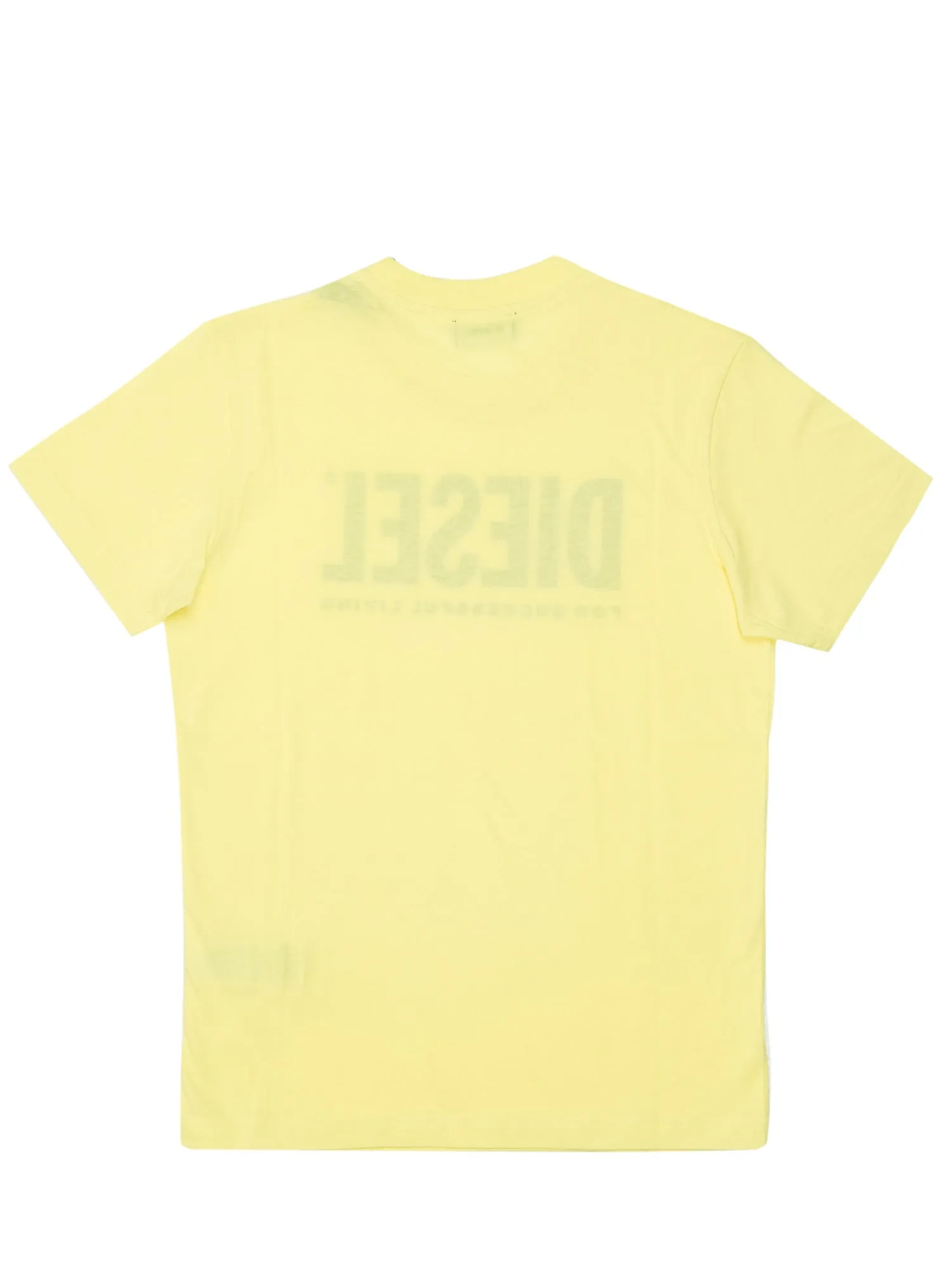 Diesel Kids Logo Print Crewneck T-Shirt