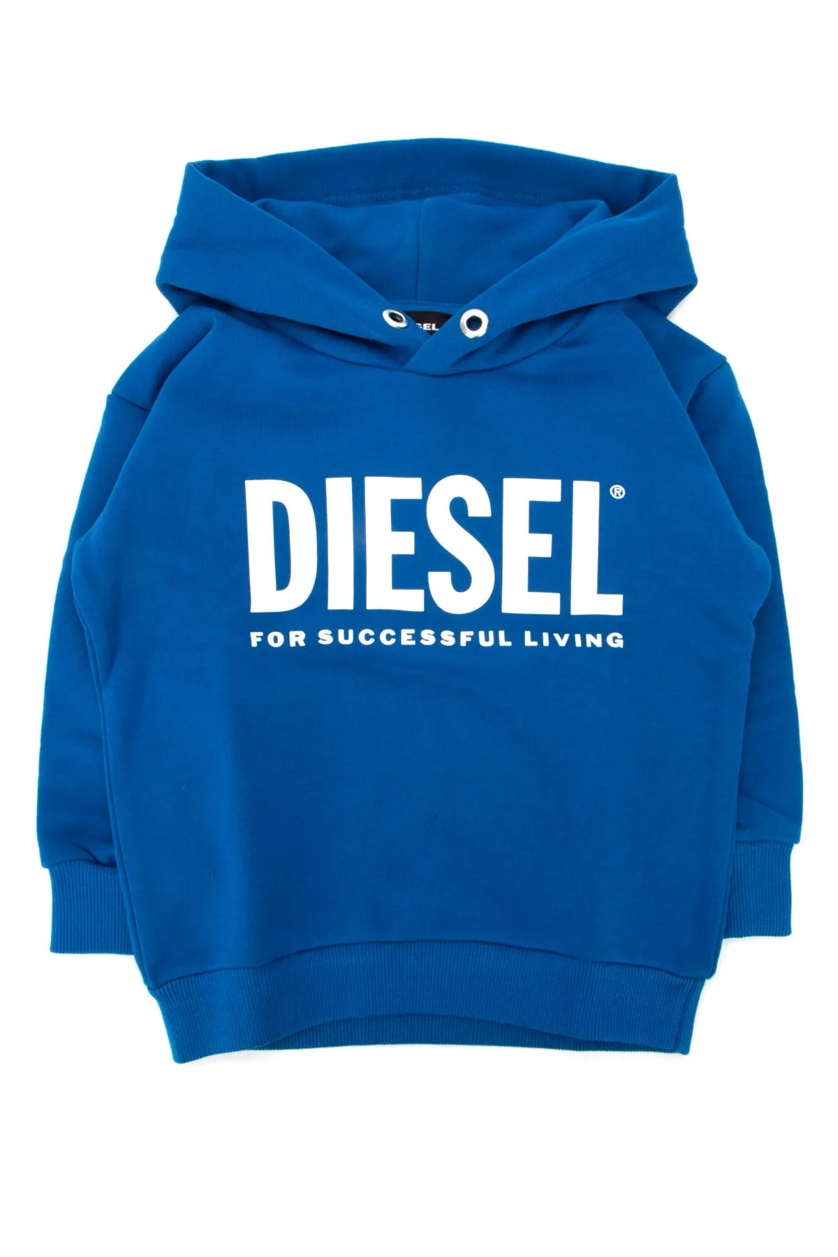 Diesel Kids Logo Print Hoodie