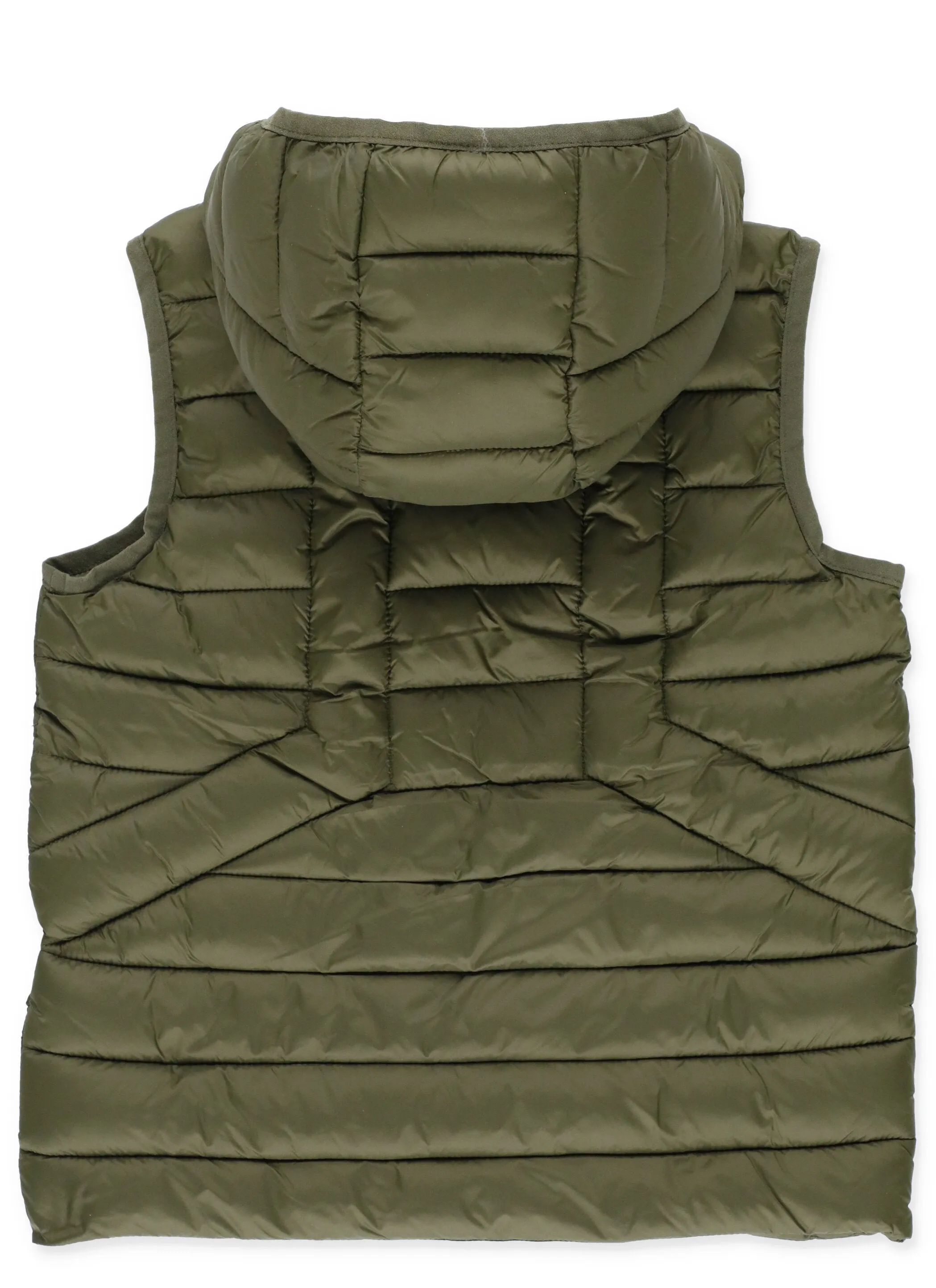 Diesel Kids Logo Print Zip-Up Gilet