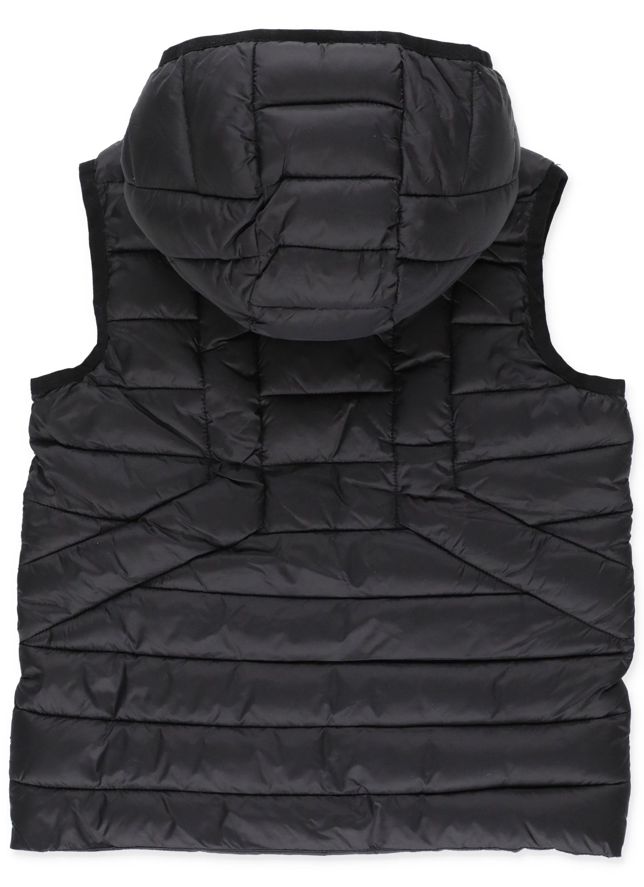 Diesel Kids Logo Print Zip-Up Gilet