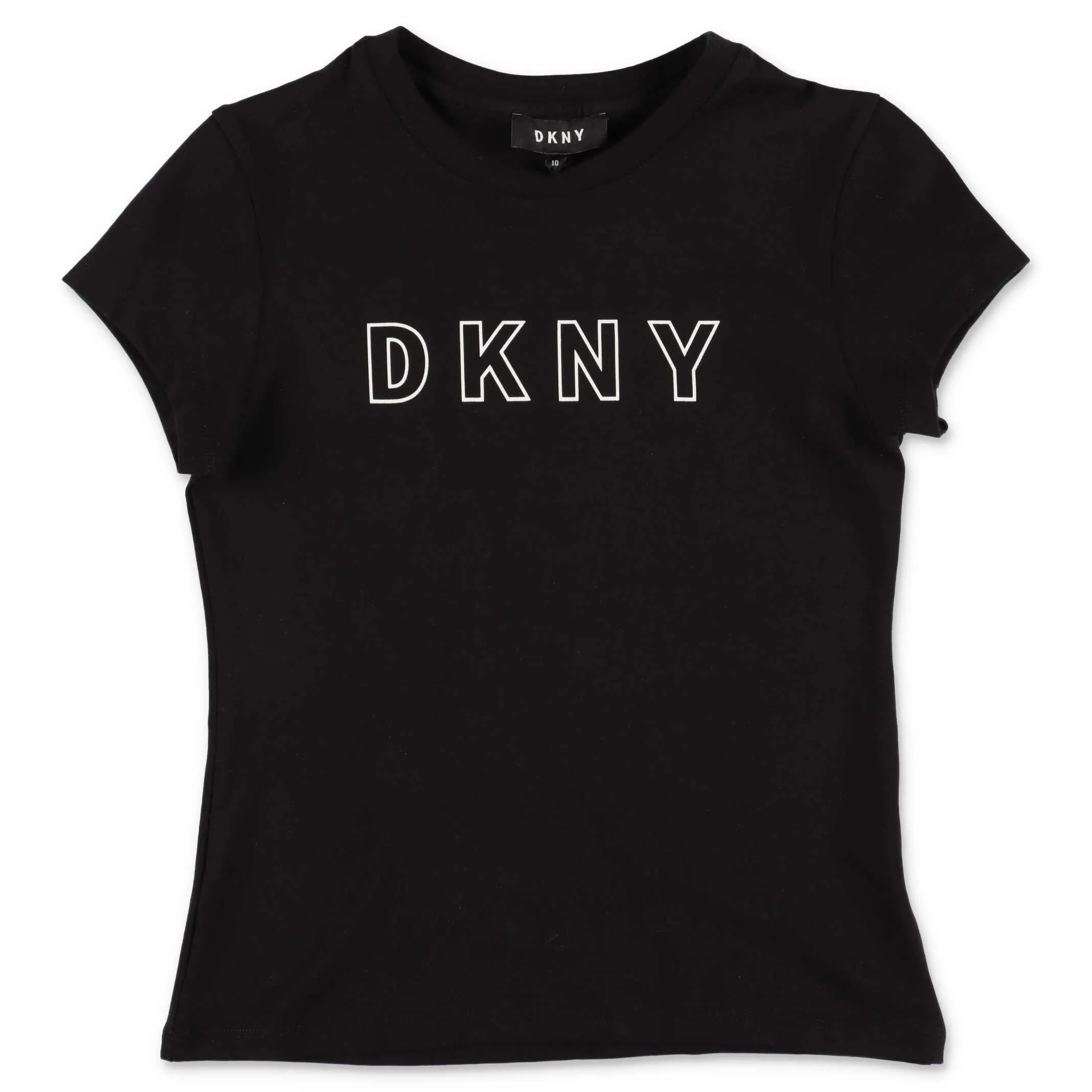 DKNY Kids Logo Print Crewneck T-Shirt