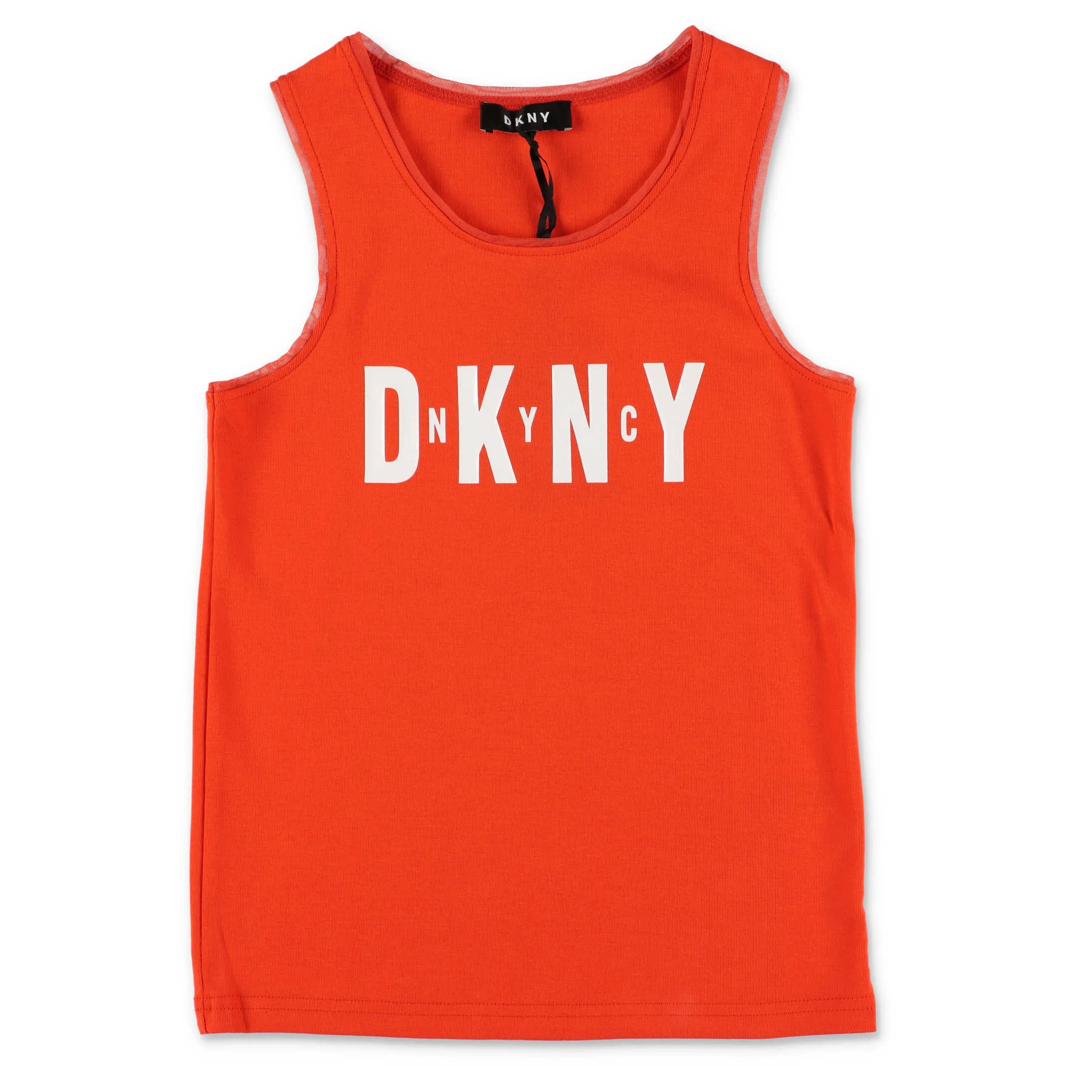 DKNY Kids Logo Printed Tank Top