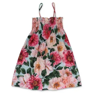 Dolce & Gabbana Kids Camellia Print Dress