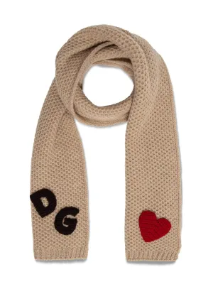 Dolce & Gabbana Kids DG Patch Scarf