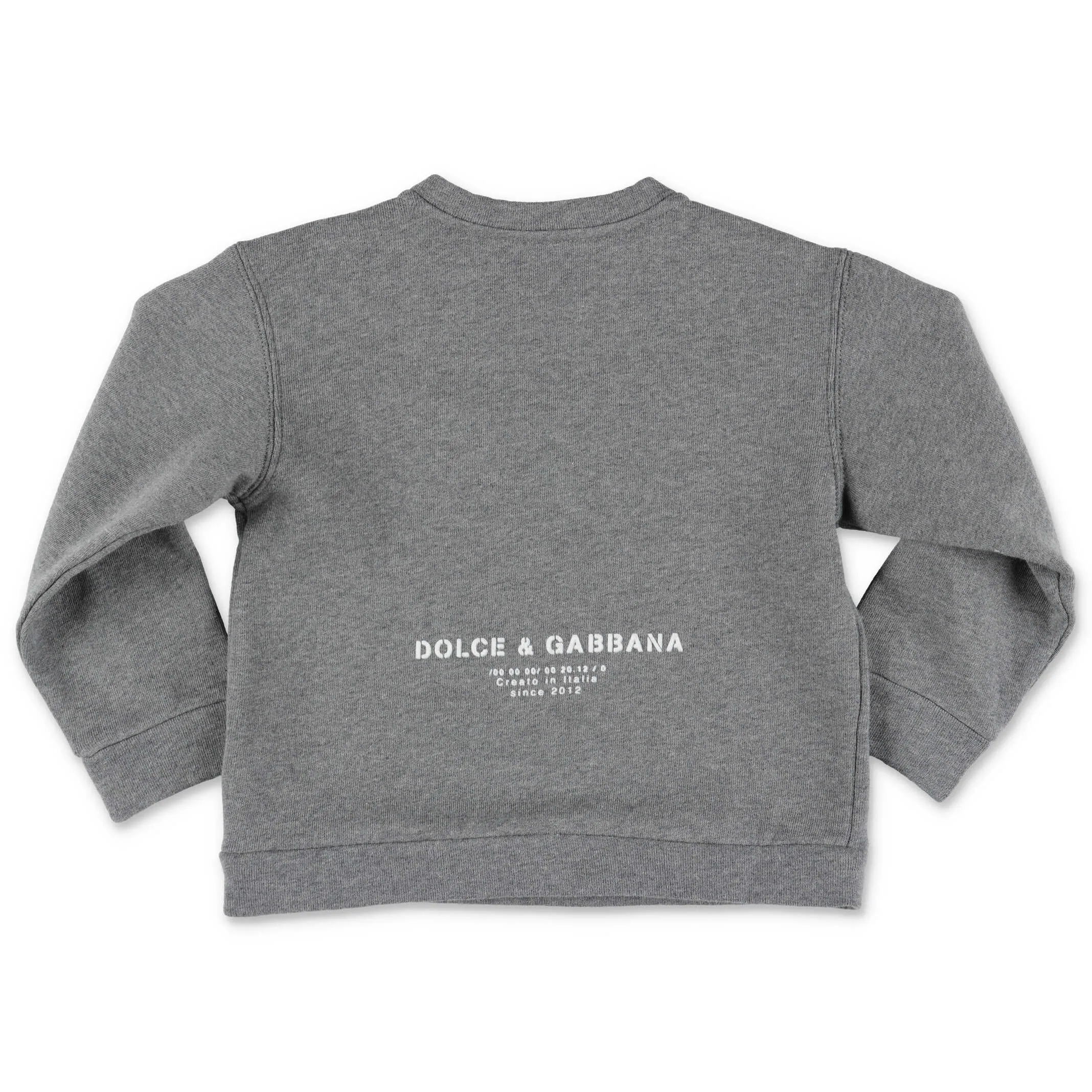 Dolce & Gabbana Kids Graffiti Logo Printed Sweatshirt