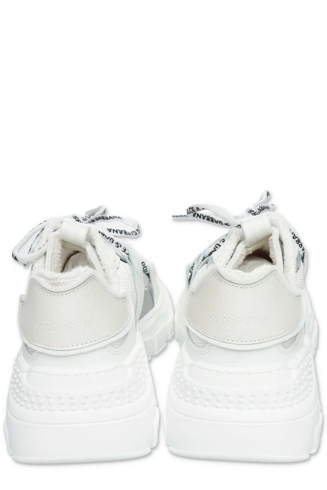 Dolce & Gabbana Kids Logo Lace Sneakers