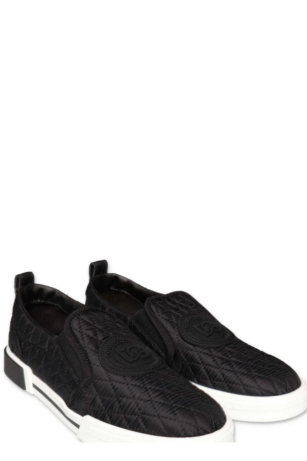 Dolce & Gabbana Kids Logo Patch Sneakers