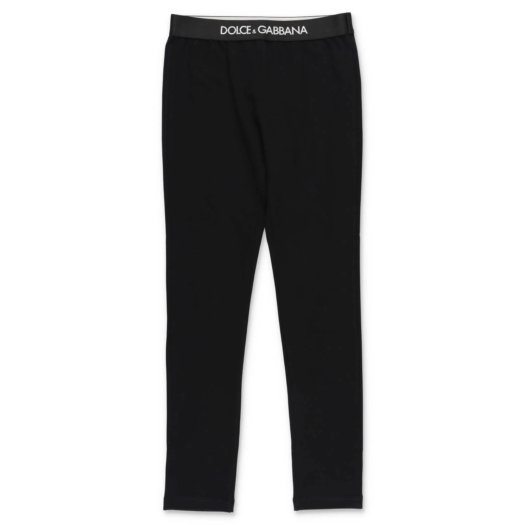 Dolce & Gabbana Kids Logo Waistband Leggings