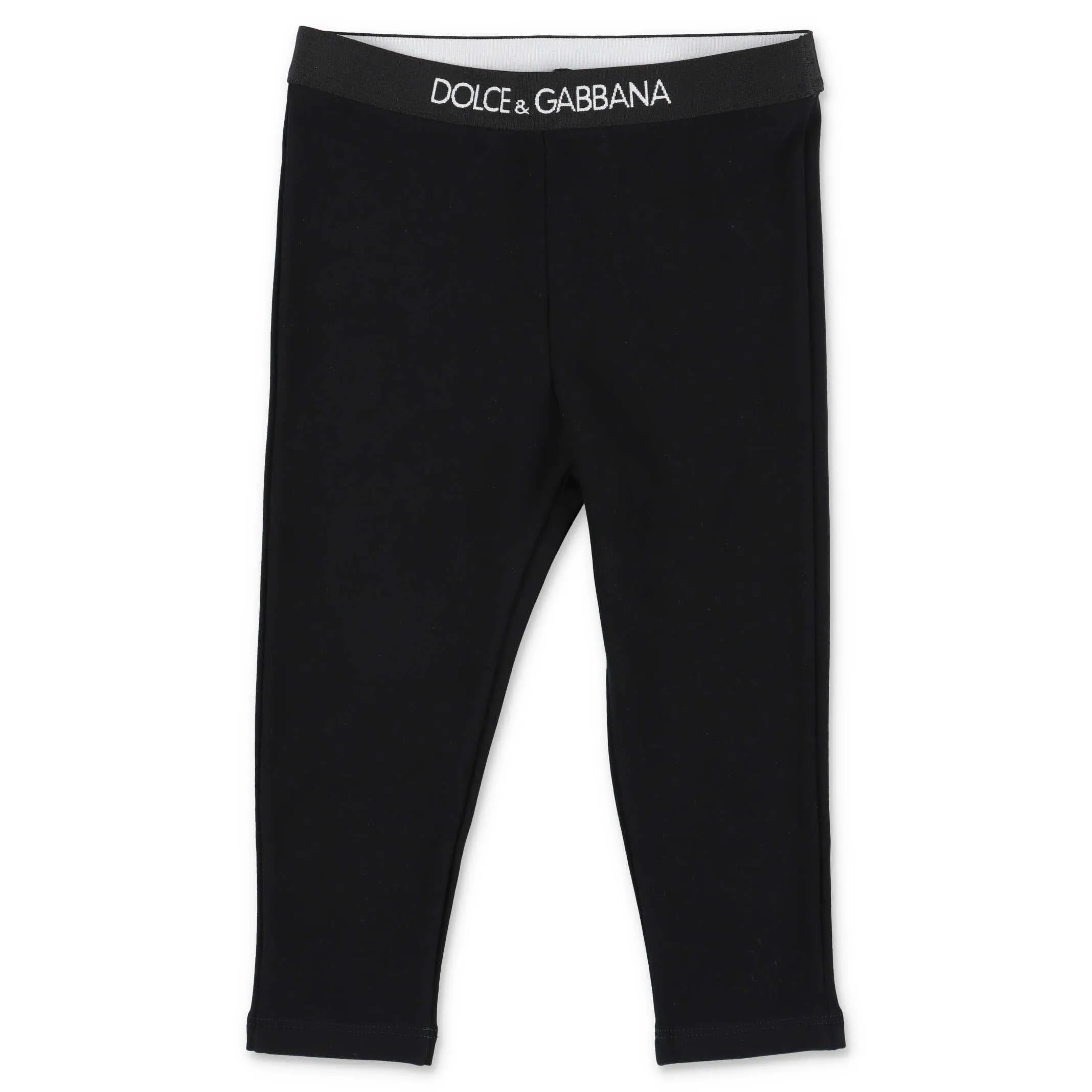 Dolce & Gabbana Kids Logo Waistband Leggings
