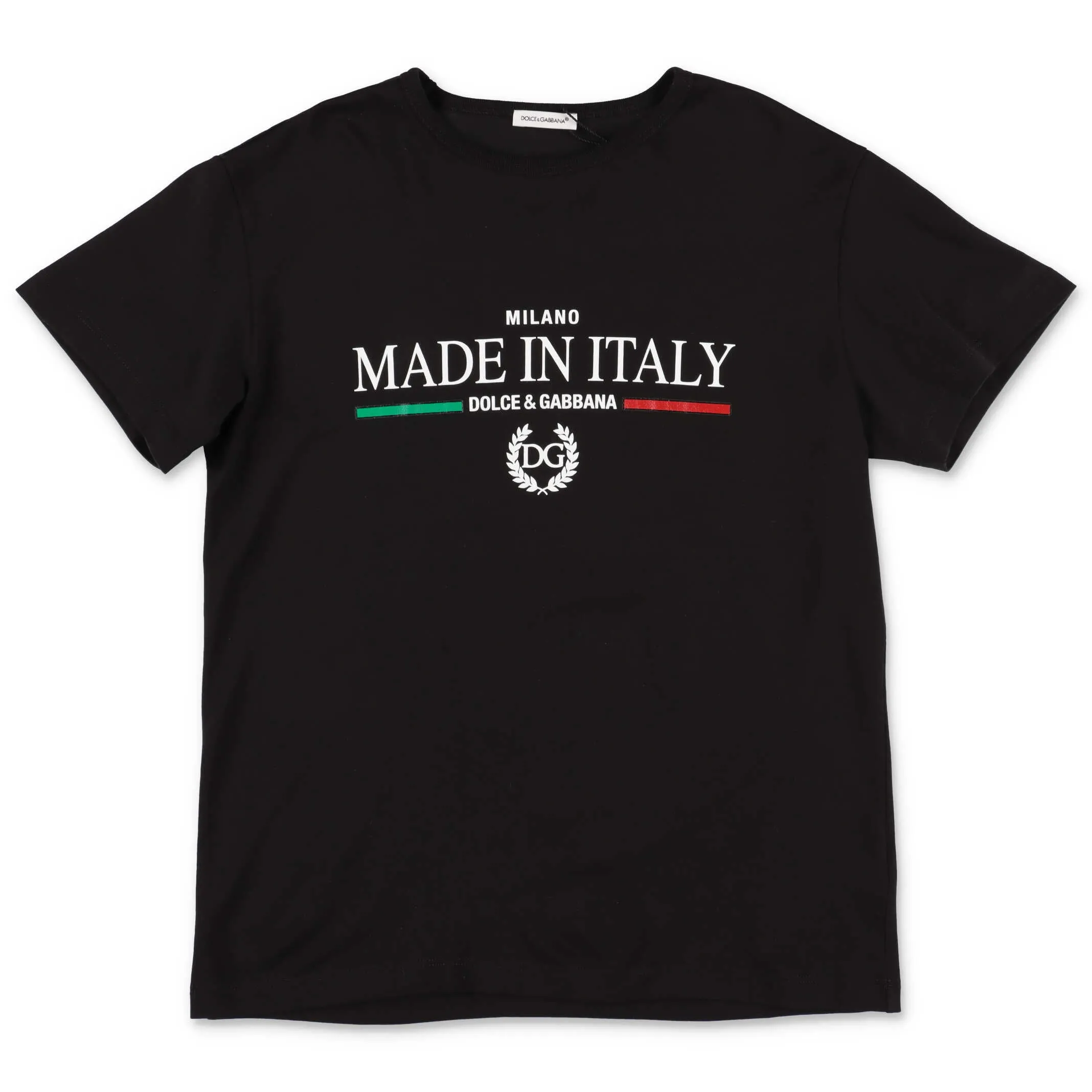 Dolce & Gabbana Kids Made In Italy Print T-Shirt