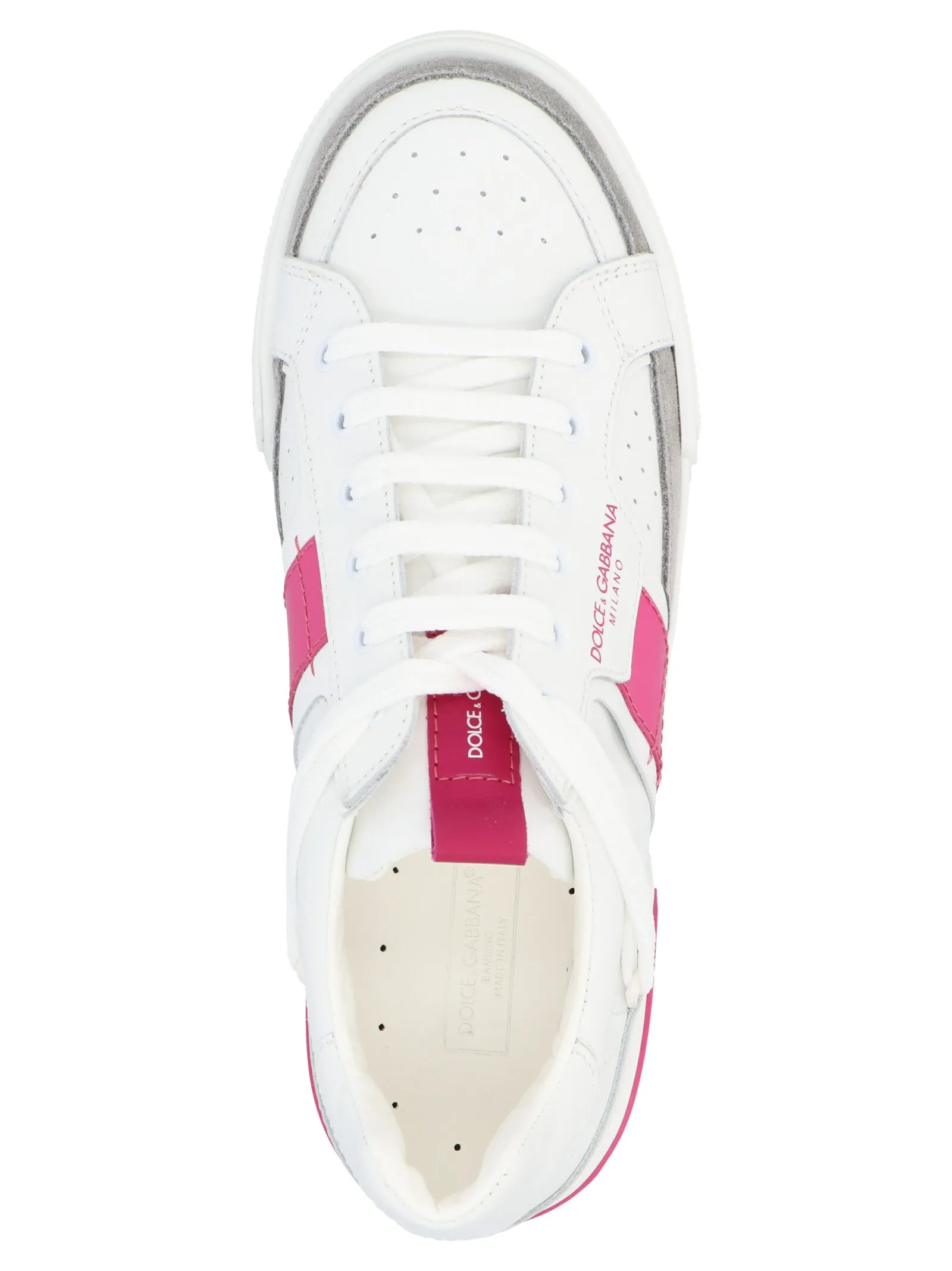 Dolce & Gabbana Kids Pop Lace-Up Sneakers