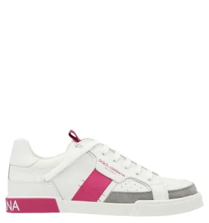 Dolce & Gabbana Kids Pop Lace-Up Sneakers