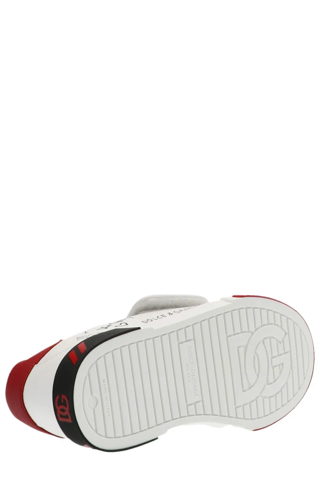 Dolce & Gabbana Kids Portofino Graphic Printed Sneakers