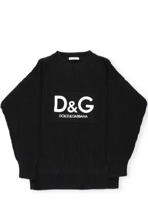 Dolce & Gabbana Kids Rib-Knit Crewneck Jumper
