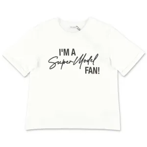 Dolce & Gabbana Kids Slogan Printed T-Shirt