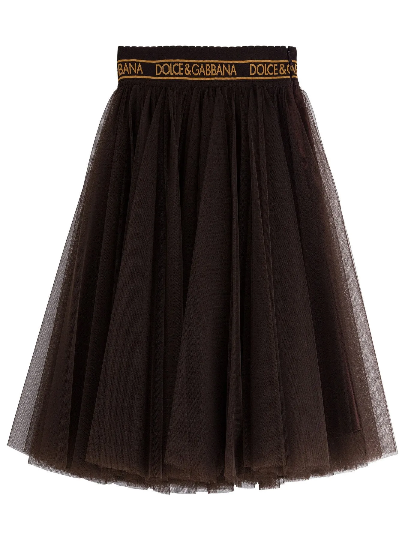 Dolce & Gabbana Kids Tulle Midi Skirt