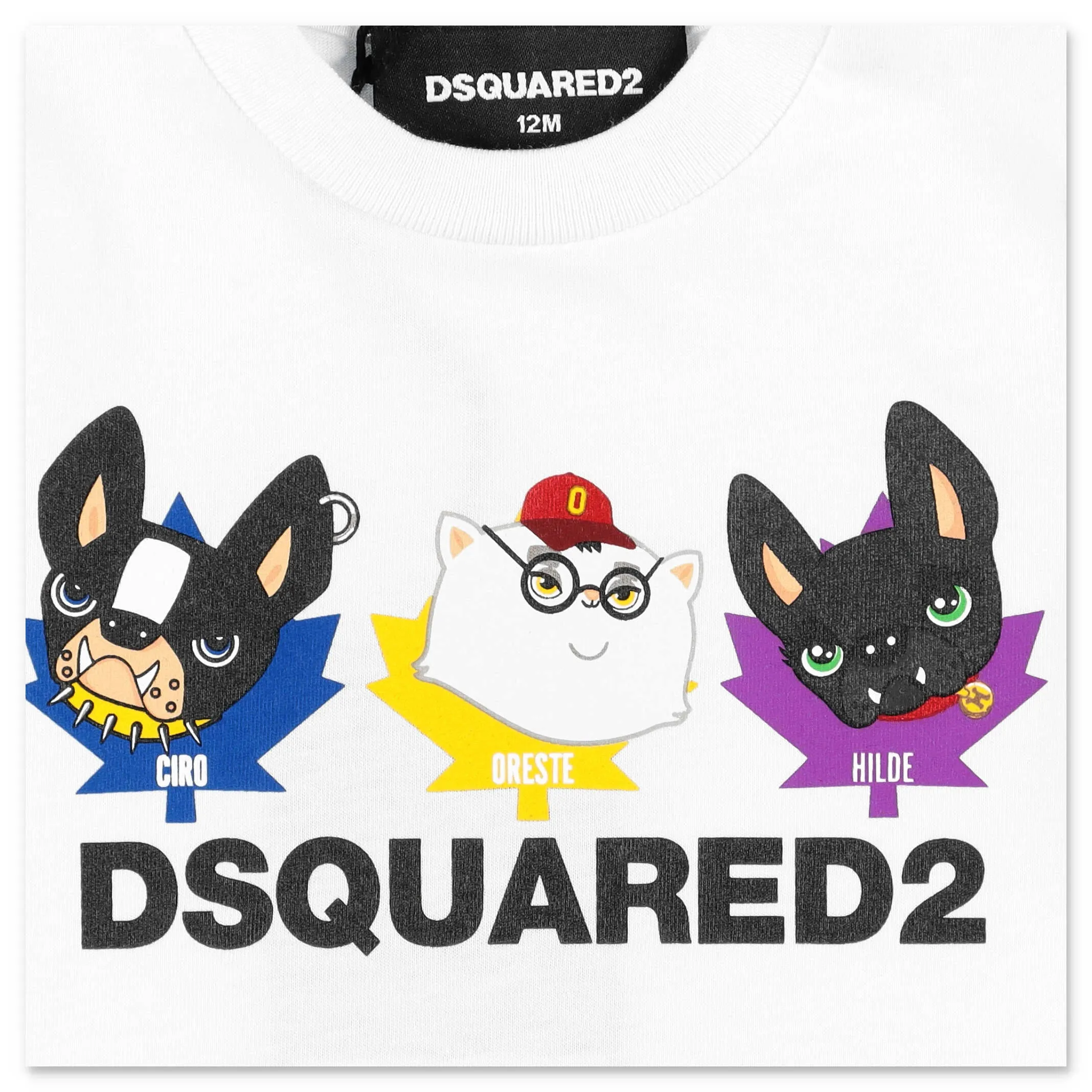 Dsquared2 Kids Animal Printed T-Shirt