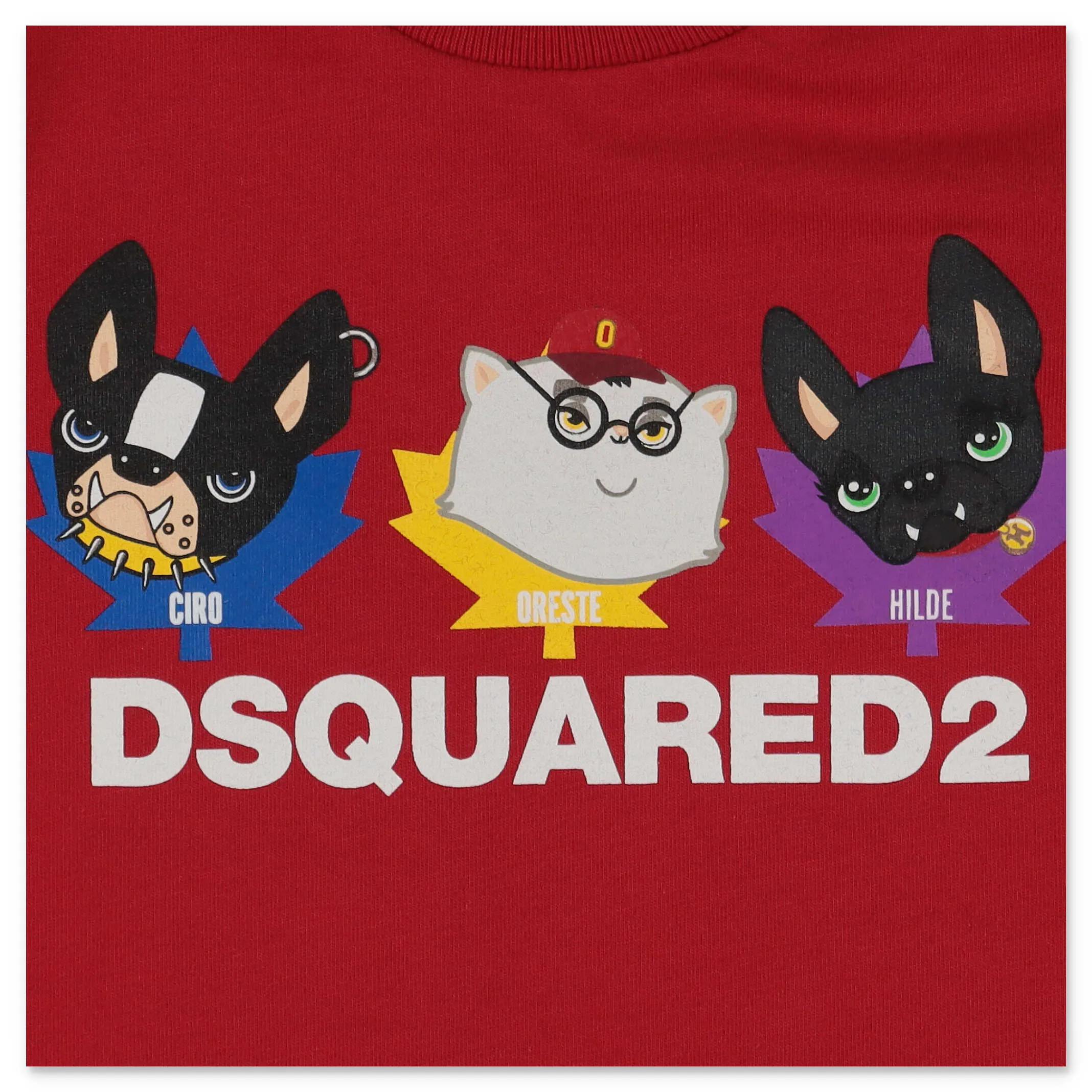 Dsquared2 Kids Animal Printed T-Shirt