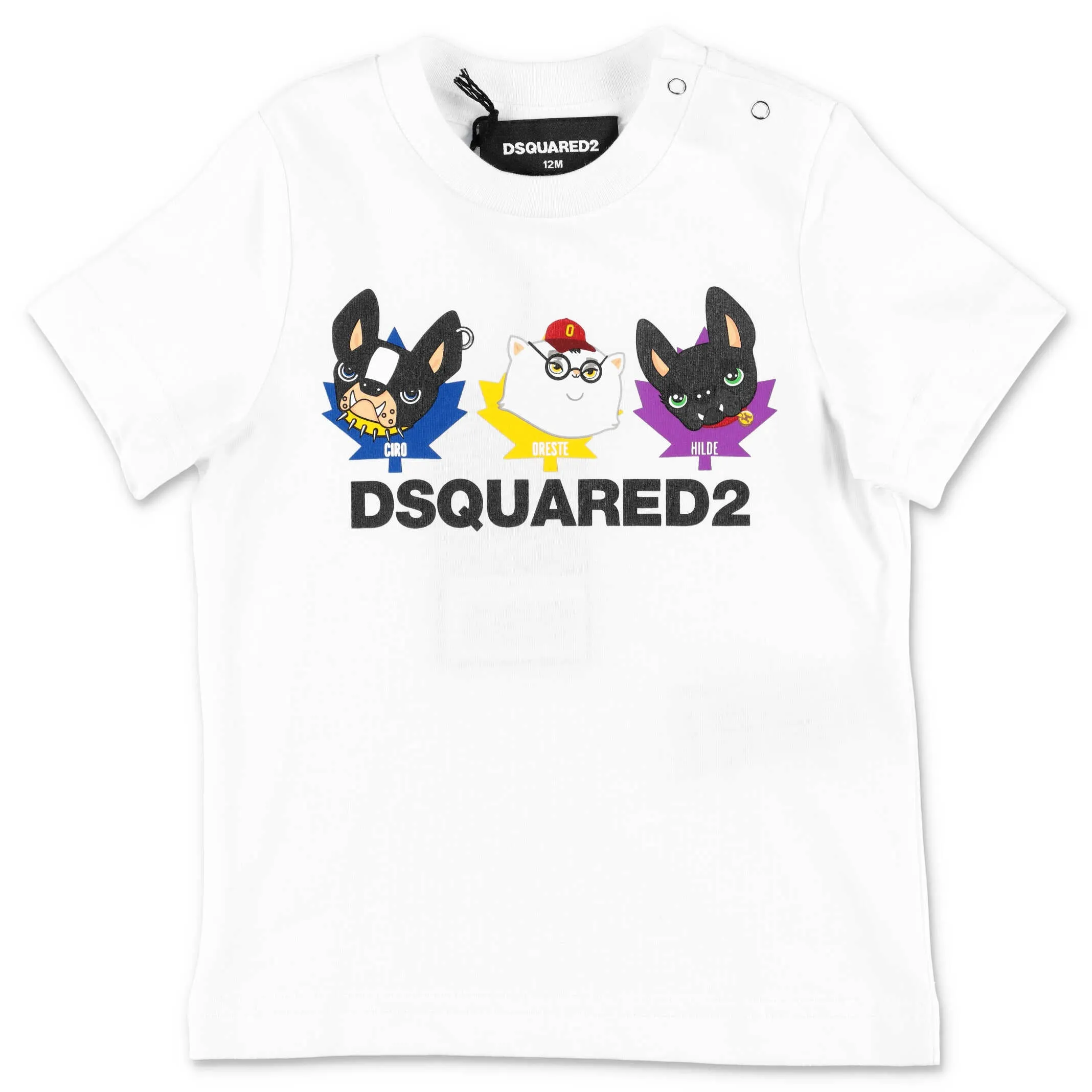 Dsquared2 Kids Animal Printed T-Shirt