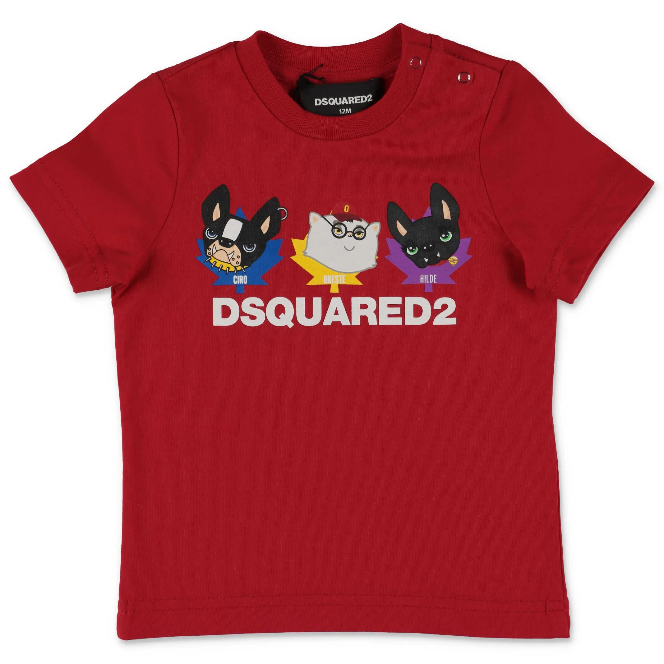 Dsquared2 Kids Animal Printed T-Shirt