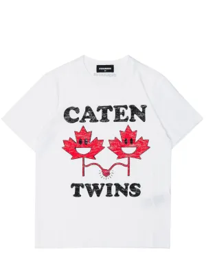 Dsquared2 Kids Caten Twins Printed T-Shirt