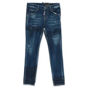 Dsquared2 Kids Distressed Skinny Jeans