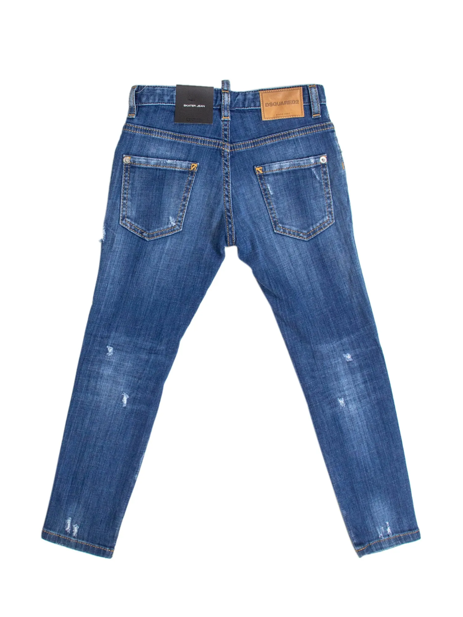 Dsquared2 Kids Distressed Skinny Jeans
