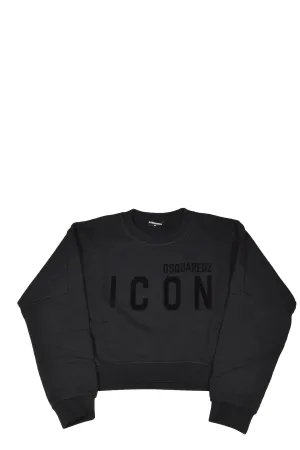 Dsquared2 Kids Icon Logo Detail Sweatshirt