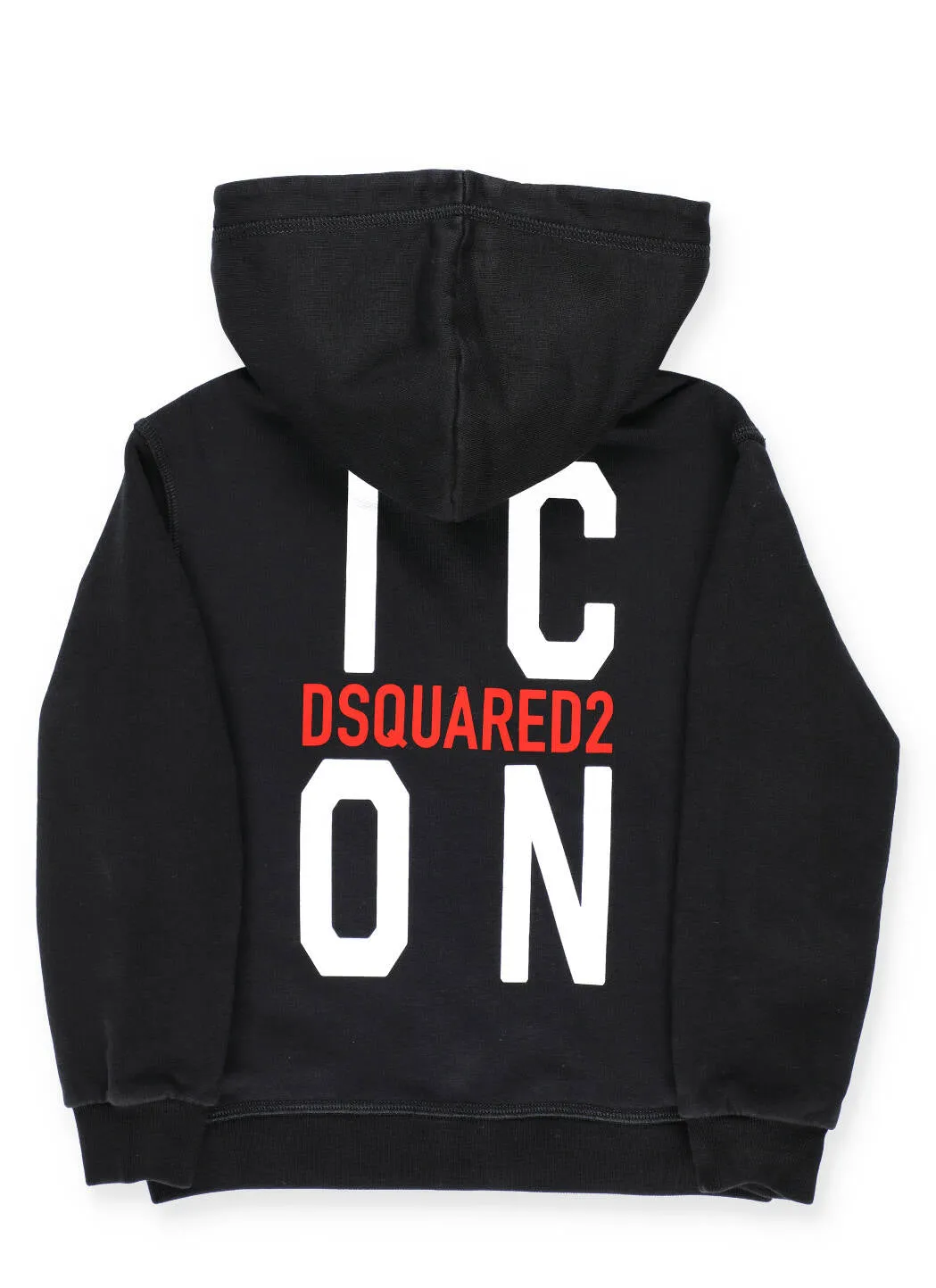 Dsquared2 Kids Icon Logo Printed Hooded Jacket