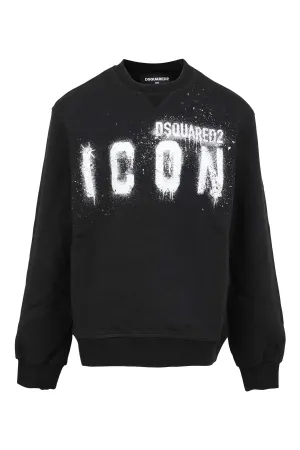 Dsquared2 Kids Icon Printed Crewneck Sweatshirt