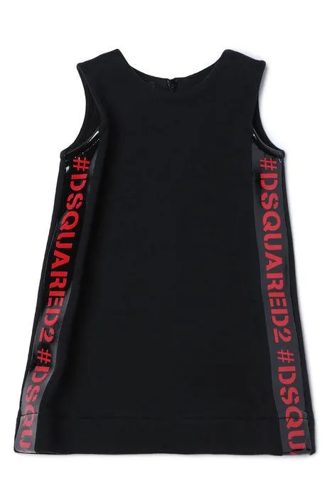 Dsquared2 Kids Logo Detailed Sleeveless Dress