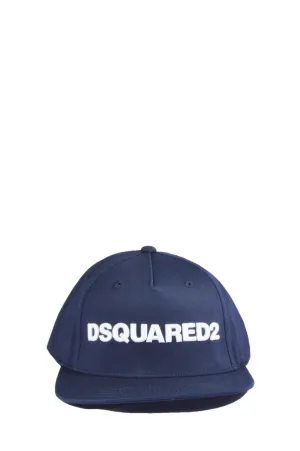 Dsquared2 Kids Logo Embroidered Baseball Cap