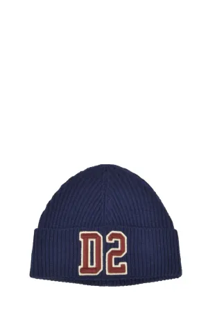 Dsquared2 Kids Logo Patch Beanie